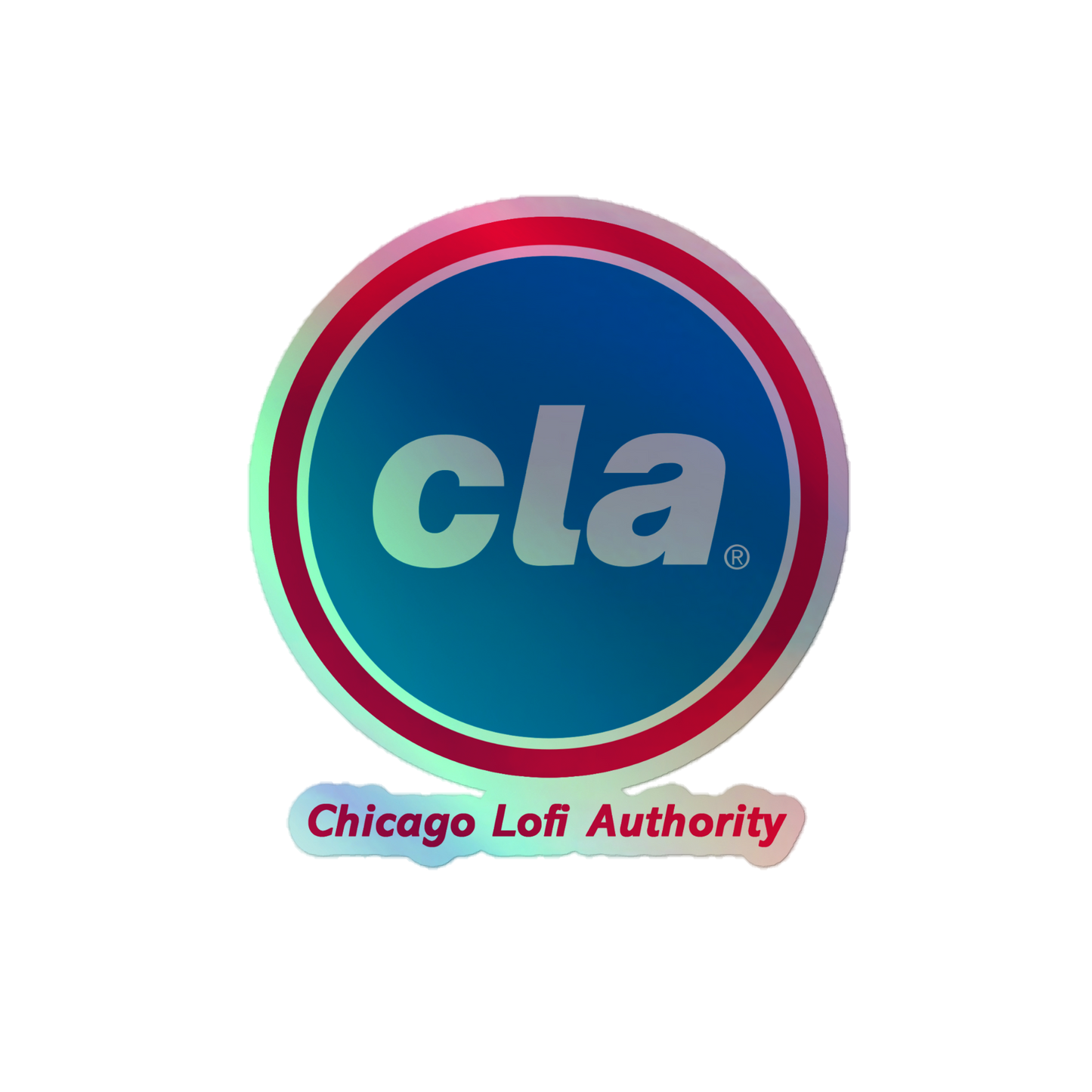 CHICAGO LOFI AUTHORITY HOLO STICKER